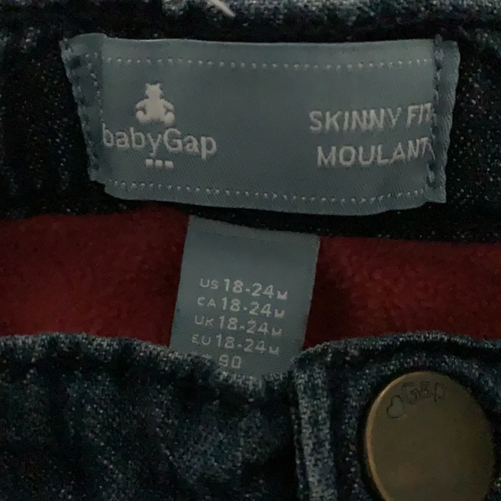 GAP fleece-lined jeans